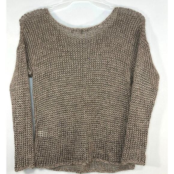 Vince. Women Cable Knit Sweater Pullover Long Sleeve XS Gold Crew
Neck pullover - Picture 1 of 10